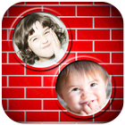 Wall Dual Photo Frames أيقونة