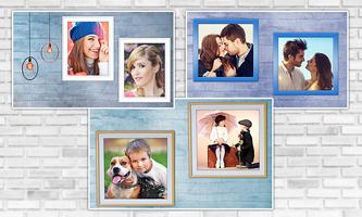 Wall Dual Photo Frames poster