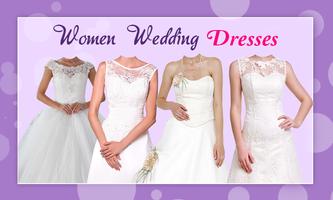 Women Wedding Dresses ポスター