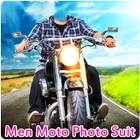 Men Moto Photo Suit Zeichen