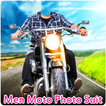 Men Moto Photo Suit