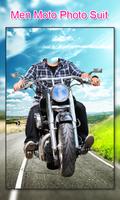 Men Moto Photo Suit syot layar 2