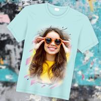 T Shirt Photo Frames Affiche