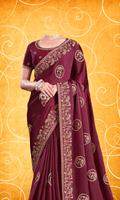 Women Saree Photo captura de pantalla 1