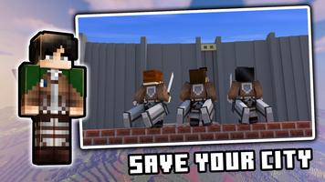 Attack on Titan Addon for MCPE screenshot 1