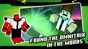 BEN 10 mod for Minecraft PE الملصق