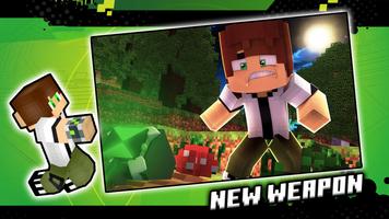 BEN 10 mod for Minecraft PE تصوير الشاشة 2