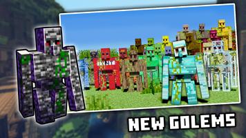 More Golems MOD Minecraft PE Ekran Görüntüsü 2