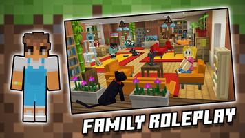 Girlfriend and Family mod MCPE Ekran Görüntüsü 1