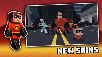 The Incredibles Mod for MCPE poster