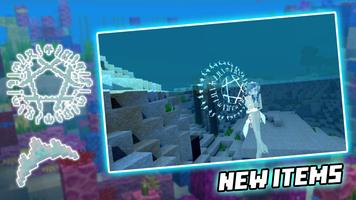 Mermaids Mod Addon for MCPE poster