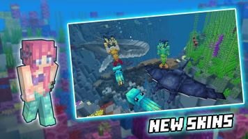 Mermaids Mod Addon for MCPE स्क्रीनशॉट 1