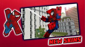 1 Schermata Spider Man MOD Minecraft PE