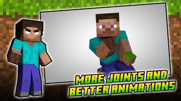 Player Animation mod MCPE poster