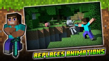 Player Animation mod MCPE screenshot 1