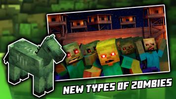 Zombie Survival MOD Minecraft تصوير الشاشة 1