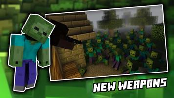Zombie Survival MOD Minecraft تصوير الشاشة 3