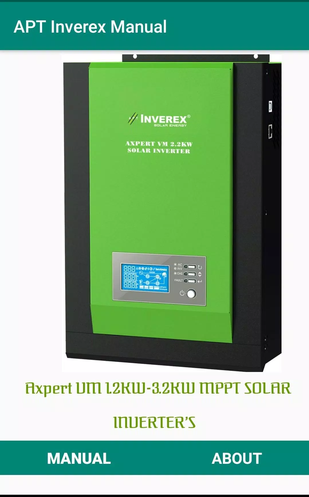 Inverex Solar Inverters Manual APK for Android Download