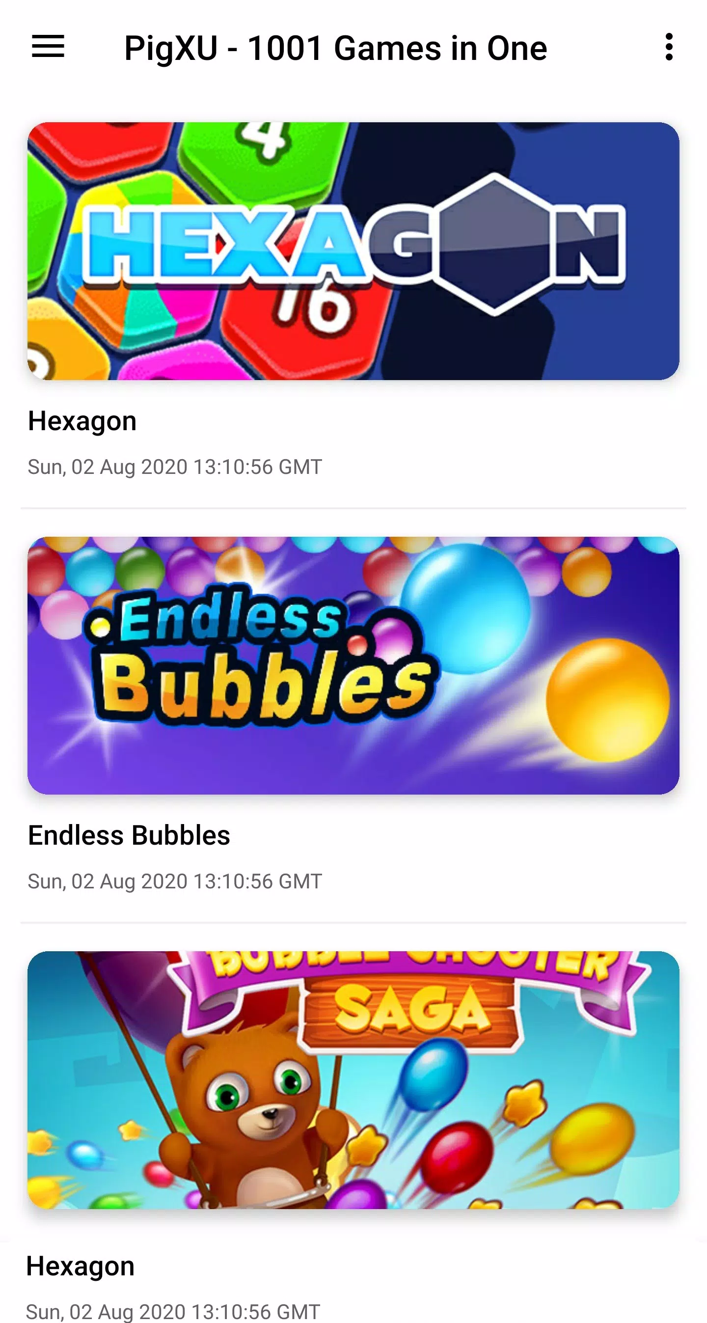 Play Bubbles Games on 1001Games, free for everybody!