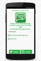Empty Chat WA- Send Blank Text screenshot 3