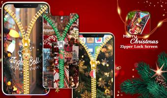 Christmas Zipper Lock Screen screenshot 1