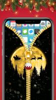 Christmas Zipper Lock Screen screenshot 2