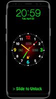 Analog Clock Live Locker screenshot 1