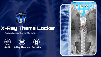 X-ray Theme Zip Screen Lock poster