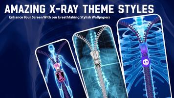 X-ray Theme Zip Screen Lock screenshot 1