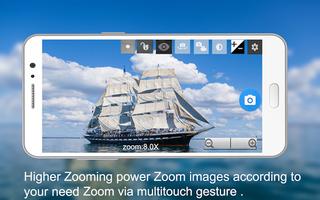 HD Zoom Camera الملصق