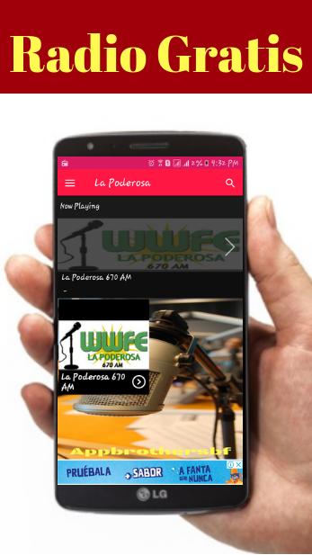 Descarga de APK de La Poderosa 670 Am Radio 670 Am La Poderosa Miami para  Android