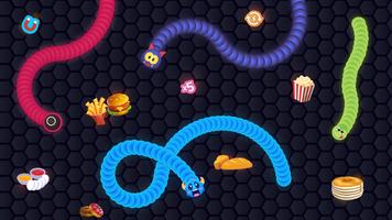 Snake Game - Worms io Zone captura de pantalla 2