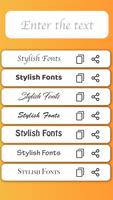 Stylish Text Fonts screenshot 1