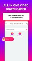 All in oneVideo Downloader : Free Video Downloader Affiche