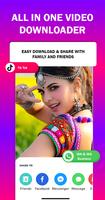 All in oneVideo Downloader : Free Video Downloader تصوير الشاشة 2
