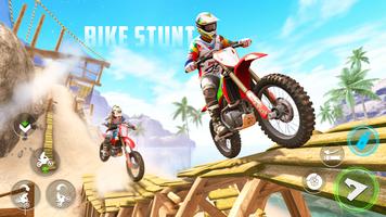 Bike Stunt Racing Games 3D Affiche