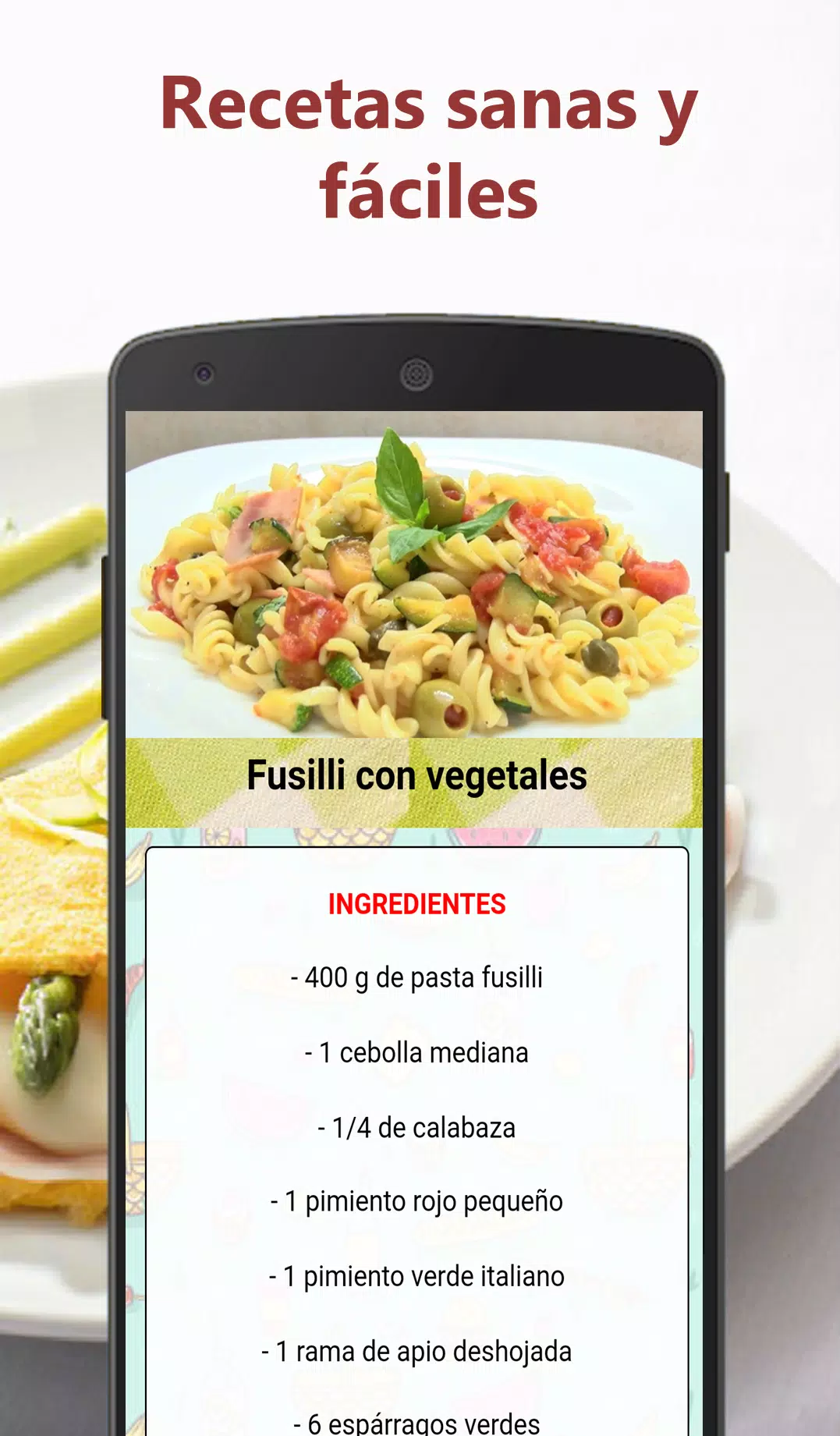 Recetas sanas y fáciles APK for Android Download Recetas sanas y fáciles APK for Android Download