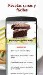 Recetas sanas y fáciles APK download