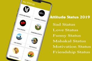 Attitude Status 2020 :  Best Status & Quotes Affiche