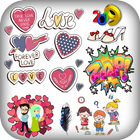 All in One Stickers for WhatsApp : WAStickers Zeichen