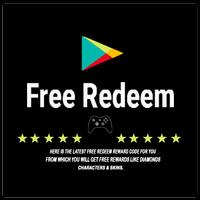 Code for redeem - Pub Redeem الملصق