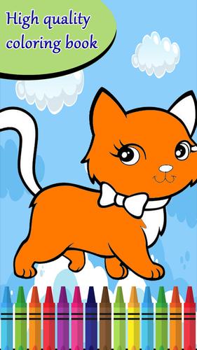 Cute Cats Coloring Pages For Android Apk Download Free printable cat coloring pages for kids. cute cats coloring pages for android