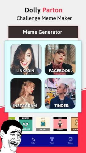 Tinder maker meme linkedin facebook instagram Custom Meme