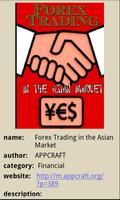 Forex Trading Asian Market Affiche