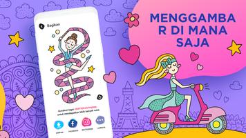 BATIQ Buku mewarnai Dewasa syot layar 3