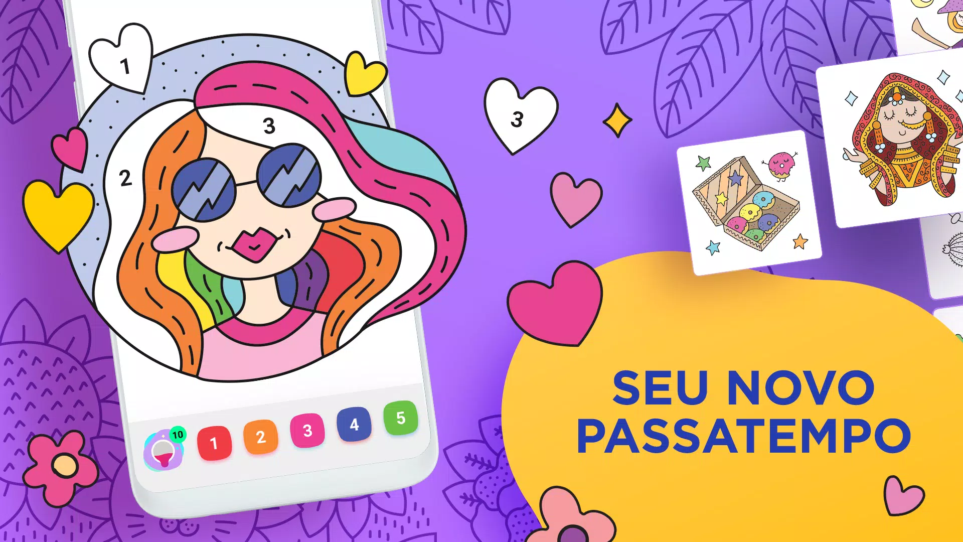 Download do APK de Livro de Colorir por número Gr para Android