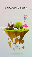 Poster UNICORN Low Poly: Puzzle arte