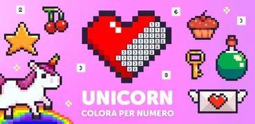 UNICORN - Pixel Art Giochi