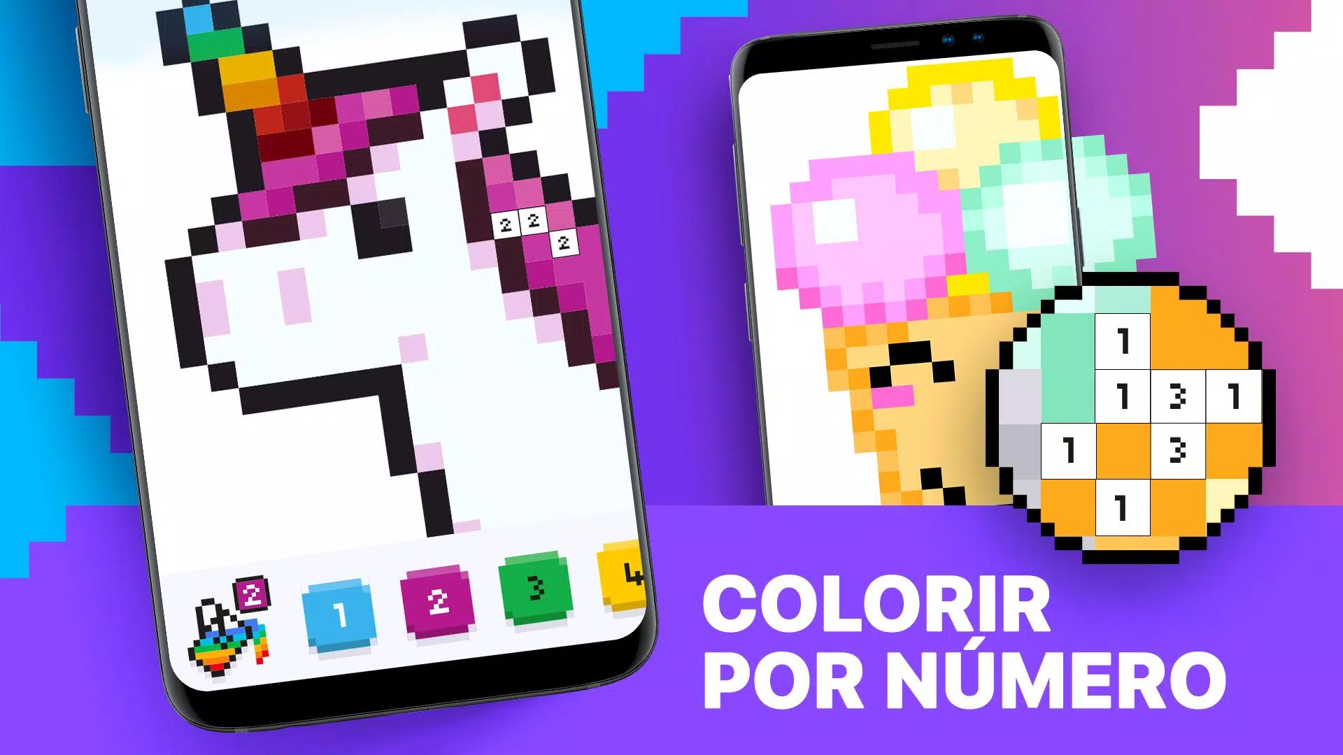 Download do APK de Unicorn jogo de colorir para Android