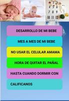 desarrollo y cuidado de bebes  الملصق